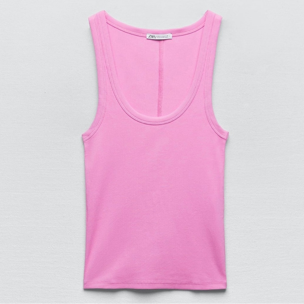 🎉 CLEARANCE 🎉 Zara ribbed tank top - Picture 4 of 6